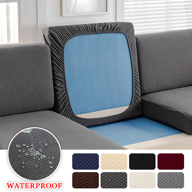 Office Furniture Factory - 1pc Wasserdichte Sofa Kissen Abdeckung Jacquard