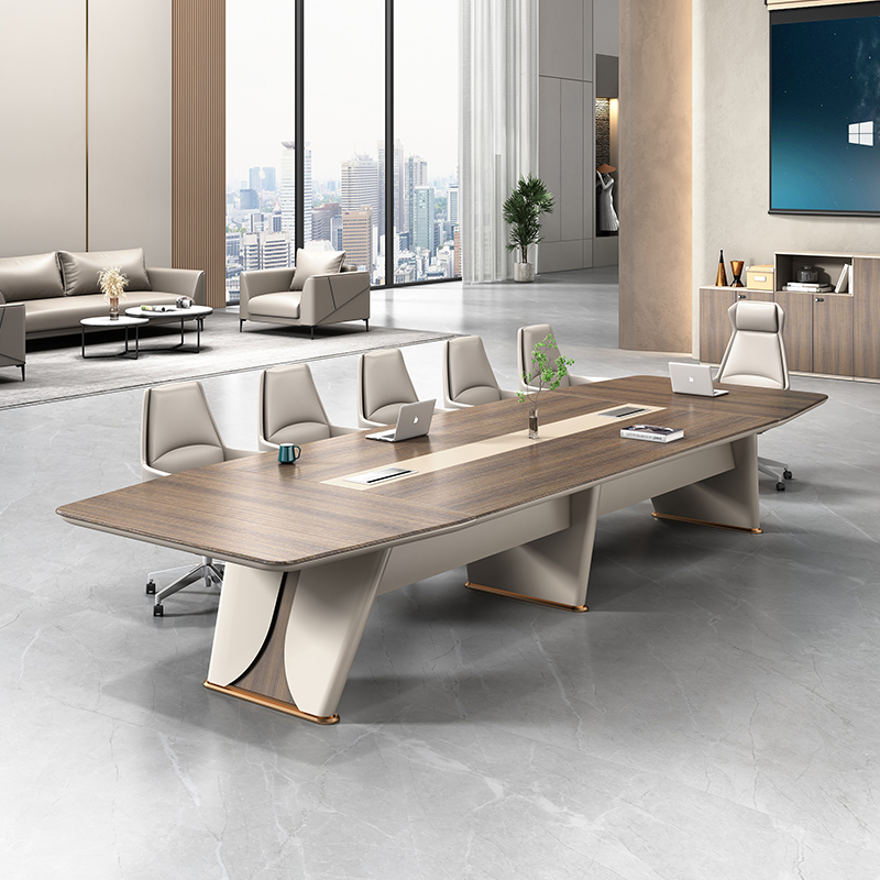 Office Furniture Factory - Moderner Großer Holz-Besprechungstisch für Gewerbliche Büros,