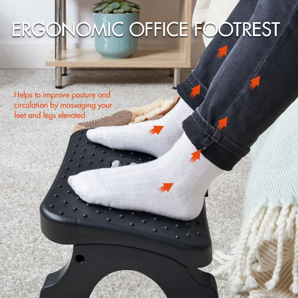 Office Furniture Suppliers - Ergonomische Fußstütze unter dem Schreibtisch mit